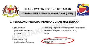 Penolong pegawai keselamatan gred kp29; Uzivatel Resume Kreatif Na Twitteru Jawatan Kosong Jkm Jabatan Kebajikan Masyarakat Ambilan Besar Besaran Bulan Mei 338 Kekosongan Pegawai Pembangunan Masyarakat S41 Penolong Pegawai Pembangunan Masyarakat S29 Tarikh