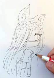 Hey peeps this is how to draw a gacha life boy character. How To Draw Gacha Life Pencil Drawing 20 Lessons