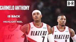 Carmelo kyam anthony is an american professional basketball player for the portland trail blazers of the national basketball association. Carmelo Anthony Signs With Portland Trail Blazers Highlight Reel Youtube