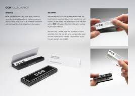 Avoid using photos and designs with yellow, orange or light colors. Ocb Rolling Paper Business Cards Demonstrate The Product Examples Of Business Cards Business Card Design Business Cards