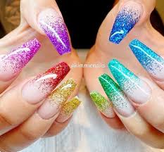 Pin By Abby Acton On Nails Rainbow Nails Design Rainbow Nail Art Rainbow Nails