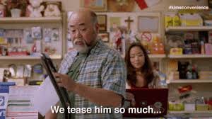 Watch and create more animated gifs like tease at gifs.com. Comedy Tease Him Gif By Kim S Convenience