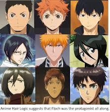 But hair color is also used to display parts of each character, like having. Anime Hair Logic Suggests Floch Was The Main Character All Along Titanfolk