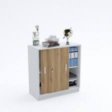 I used these plastic guides (shop around) and they made the whole process really easy, probably. Low Height Cabinet Sliding Door Online Office Furniture Dubai