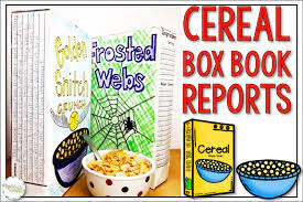 This way they are taught discipline in a creative way. Cereal Box Book Reports A Fun Alternative Appletastic Learning