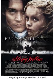 Sleepy Hollow Paramount 1999 Rolled Very Fine One Sheet Lot 54366 Heritage Auctions In 2020 Sleepy Hollow Sleepy Hollow Movie Sleepy Hollow Film