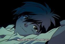 I Was Born To Meet You Neon Evangelion Anime Neon Genesis Evangelion