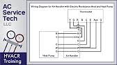 It shows the components of the circuit as simplified shapes, and the capacity and signal links surrounded by the devices. Thermostat Wiring Diagrams 10 Most Common Youtube