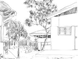 Maybe you would like to learn more about one of these? Paling Baru Gambar Sketsa Lingkungan Sekitar Rumah Tea And Lead