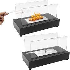 Is an industry leader in manufacturing electric fireplaces, fireplace glass doors, fireplace accessories, electric log sets, portable heating products and barbecue grills. Amazon Com Mr Ton Tabletop Fireplace Bio Ethanol Fire Pit Indoor Outdoor Portable Fire Bowl Pot Ventless Fireplace Rectangle Black Home Kitchen