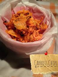 Chips De Carottes Grillees Au Four A L Huile D Olive Chips De Carotte Huile D Olive Chips
