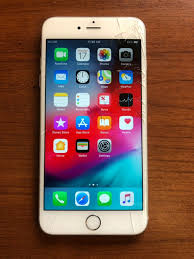 Cracked Screen No Touch Id Icloud Unlocked Clean Imei 64gb At T Cricket H2o And Straight Talk Iphone Smartphone Deals Apple Iphone