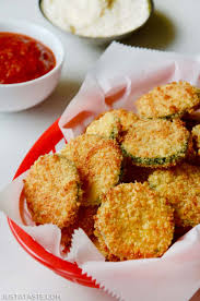 baked parmesan zucchini chips just a