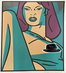 Blue Girl Medium Giclee