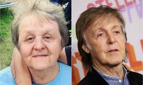 Lewis Capaldi and Niall Horan pose for Face App