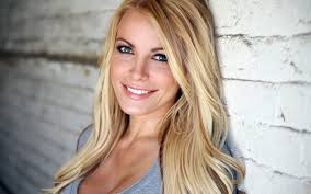 Concrete blonde hair and body. Woman With Blonde Hair Leaning On White Concrete Wall Hd Wallpaper Wallpaper Flare