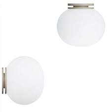 Amazon's choice for bedroom ceiling lights depuley 3 way elegant ceiling light fitting,led ceiling light with mesh and glass lamp shades,semi flush mount ceiling spotlight for living room,bedroom,dining room,hallway(g9 bulbs is not include) 4.7 out of 5 stars 38. Flos F4194009 Mini Glo Ball C W Wall Light Ceiling Light Amazon Co Uk Lighting Wall Lights Flos Ceiling Lights
