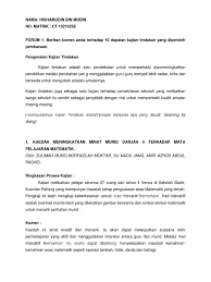 Jawapan sifir yang salah dan juga kecuaian dalam melakukan operasi darab. Tkaedah Meningkatkan Minat Murid Darjah 4 Terhadap Mata Pelajaran Matematik