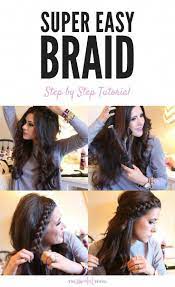 Hair Tutorial Inspired By Mbfw Ss15 The Sweetest Thing Easy Braids Braids For Long Hair Long Thin Hair