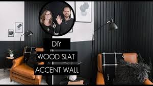 Use 2 wood screws to secure to backboard (image 2). How To Make A Wood Slat Accent Wall Youtube