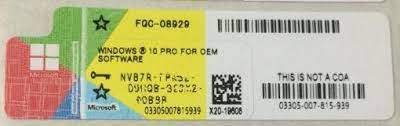 Oem key, 100% original 2. What Is A Coa Cyberpowerpc Help Center
