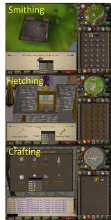 Suggestion] - Adding Make All Options In Skills (Fletching - Crafting) |  Old School Runescape, Skills, Crafts