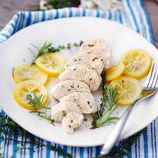 Poached chicken is fantastic to have on hand for salads, pastas and sandwiches. 20 Minute Poached Chicken Breasts Low Fat Juicy Bowl Of Delicious