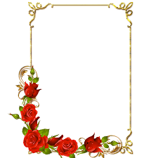Frame Rose Photoshop Clip Art Frames Borders Flower Frame Page Borders Design