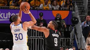 Steph buries a 3 with Dillon Brooks in his face - ESPN Video