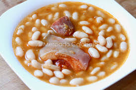 Judías blancas con chorizo por argimira. Alubias Guisadas Con Morro Y Chorizo Receta Mercado Calabajio