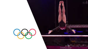Each skill has a letter indicating difficulty, starting with a and, currently, going through g. Women S Uneven Bars Final London 2012 Olympics Youtube