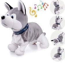 Marsjoy Robot Dog Toys Interactive Puppy Baby Dogs Animated Stuffed Animals