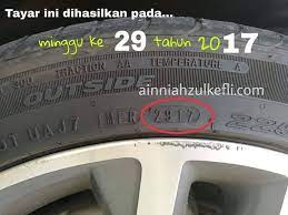 Setiap tayar mempunyai 4 angka yang tercatit di sisi tayar Pj Resthouse Posts Facebook