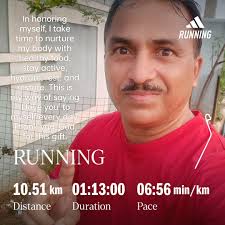 Remember it's not about being fast it's always about having fun and staying  healthy. No pressure. Run at your own pace.