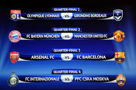 Uefa Champions League On Twitter Throwback Quarter Final Draws Can You Name All 4 Seasons Ucl