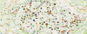 La repubblica ceca, nel cuore dell'europa, è nata nel 1993 dalla scissione della cecoslovacchia; La Mappa Dei Birrifici Della Repubblica Ceca 3dgis Sistemi Informativi Territoriali