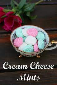 Old Fashioned Cream Cheese Mints Recipe Recipe Cream Cheese Mints Cream Cheese Mints Recipe Mint Recipes