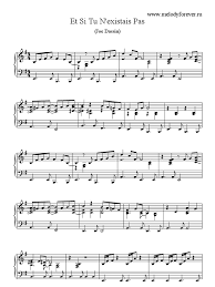 The single entered charts in multiple european countries, with its best performance in wallonia (french belgium), rising to no. Joe Dassin Et Si Tu Nexistais Pas