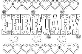 Free Printable February Coloring Pages Free Printable February Coloring Pages Kindergarten Adults Toddlers Welcome February Coloring Pages For Boys Printable Coloring Pages Valentine Coloring Pages