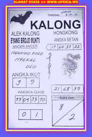 Syair Hk Kalong Terbaru Antoni Gambar