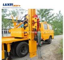 Guardrail Installation Truck Install Road Safety Barriers with Post Hammer