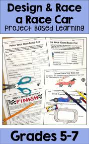 Race Car Project Based Learning Pbl Project Based Learning Math Math Projects Project Based Learning