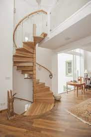 Spiral Staircase To Manse Refurbishment Fife Haldane Uk Archello Staircase Design Modern Staircase Design Wooden Staircase Design