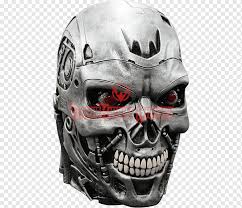 The Terminator Sarah Connor Skynet Mask Cyborg Face Costume Party Robot Face Film Png Pngwing