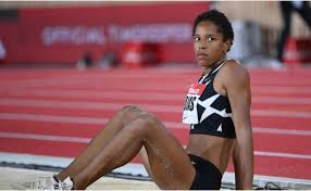 Yulimar rojas de venezuela celebra después de romper el récord mundial. Yulimar Rojas Por Que No Pudo Ser La Abanderada De Venezuela En El Desfile Olimpico
