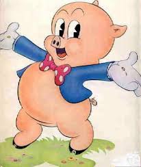Porky Pig Dibujos Graciosos Caricaturas Viejas Dibujos Tiernos A Lapiz