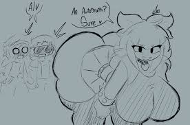 brawl stars, buster (brawl stars), fang (brawl stars), melodie (brawl stars),  moonlightdrawinguwu - R34 Vault