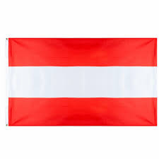 De oostenrijkse vlag is een verticale tweekleurige vlag. Oostenrijk Vlag 90 X 150 Cm