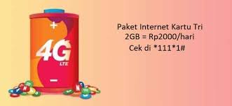 Cara daftar paket tri harian 2 5gb. Cara Daftar Paket Tri 2000 Rupiah 2 5gb Termurah
