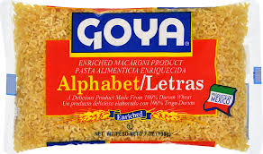 Shop for la moderna alphabet pasta (7 oz) at smith's food and drug. Alphabet Pasta 7 Ounce Walmart Com